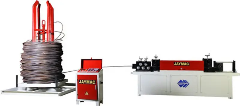 Heavy Duty Bar Decoiling and Straightening Machine, 10HP
